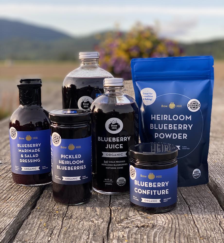 Bow Hill Blueberries products