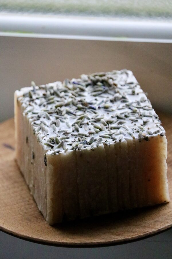 Handcrafted Lard & Lavender Soap made in the Skagit Valley, Washinton