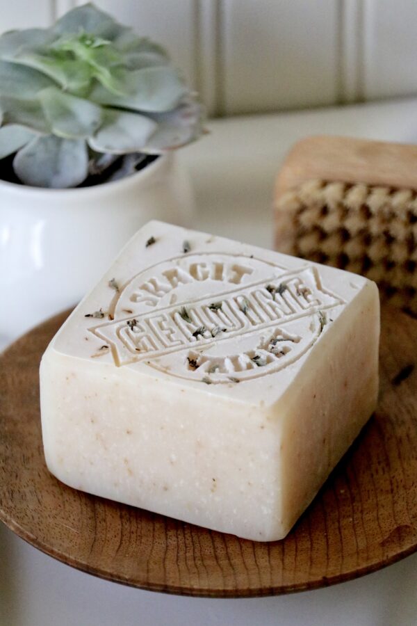 Handcrafted Lard & Lavender Soap made in the Skagit Valley, WA with lard from Mesman Farm