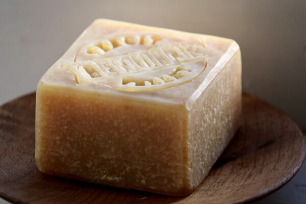 Handcrafted tallow and calendula soap made with tallow from Egbert Acres