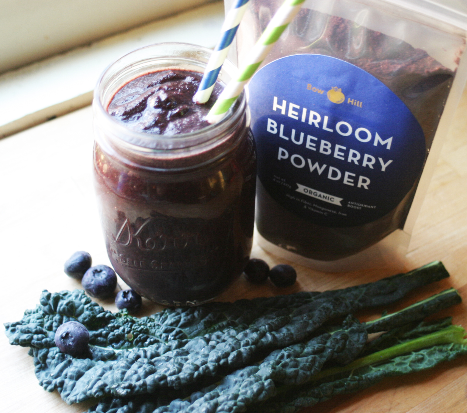 The 12th Man Smoothie with Bow Hill Blueberries