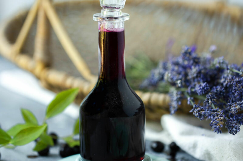 Blueberry Lavender Simple Syrup