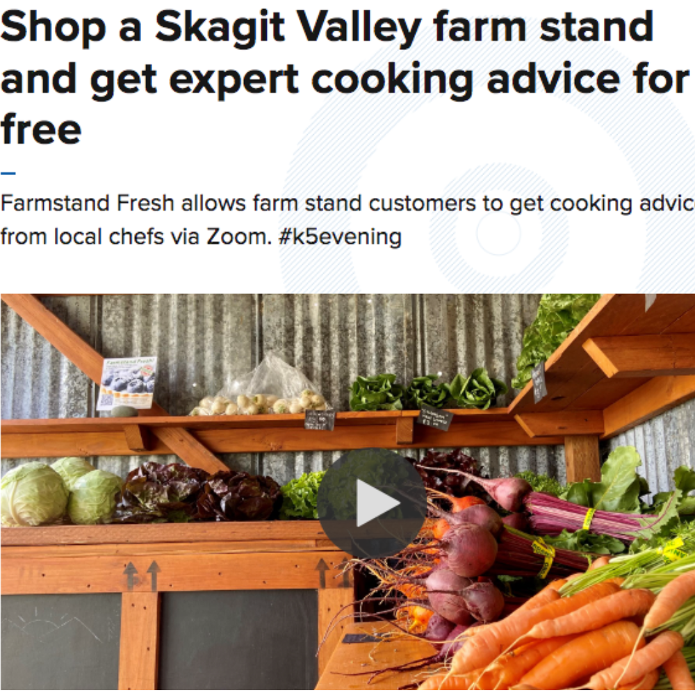 King 5 Evening for Farmstand Fresh
