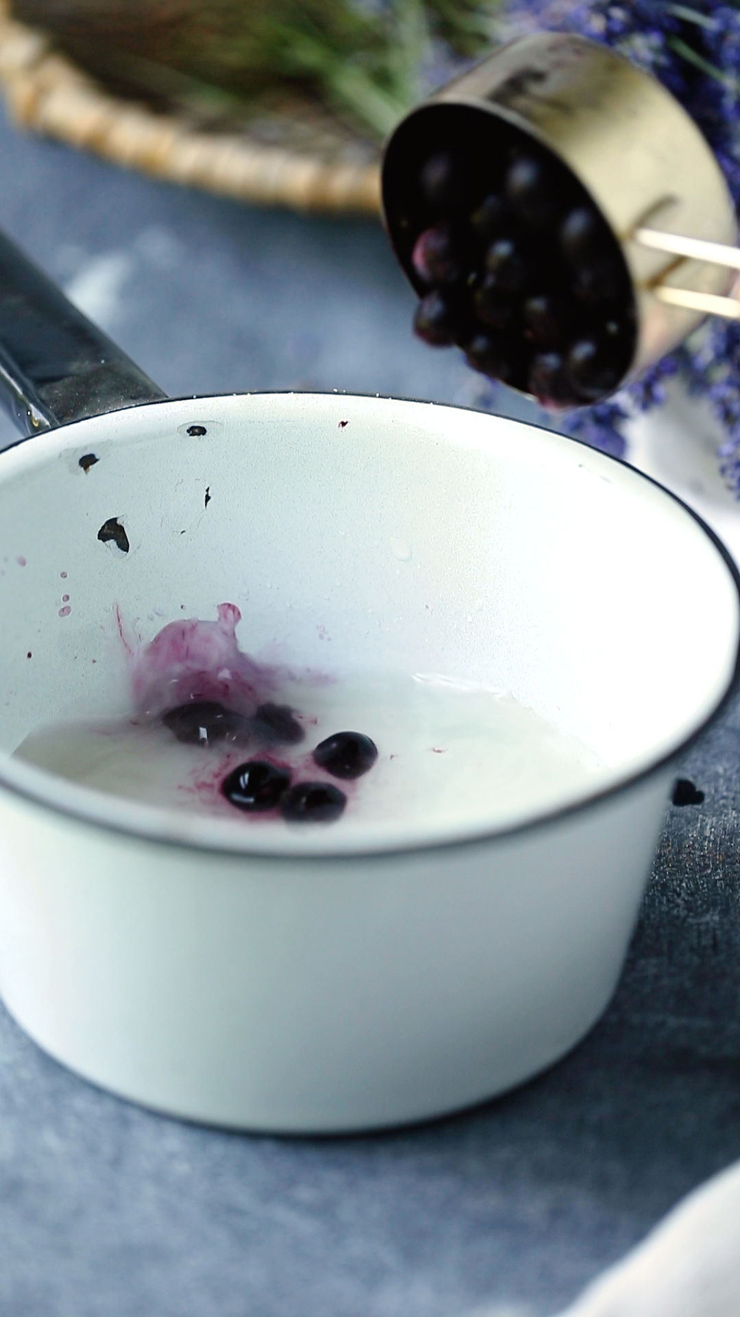 Recipe for Blueberry Lavender Simple Syrup