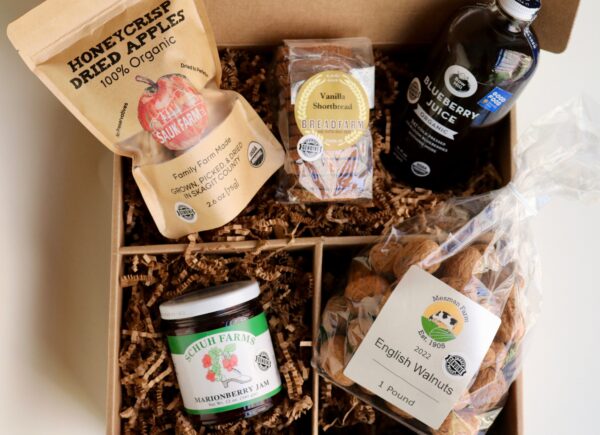 Savor Skagit Gift Box with walnuts