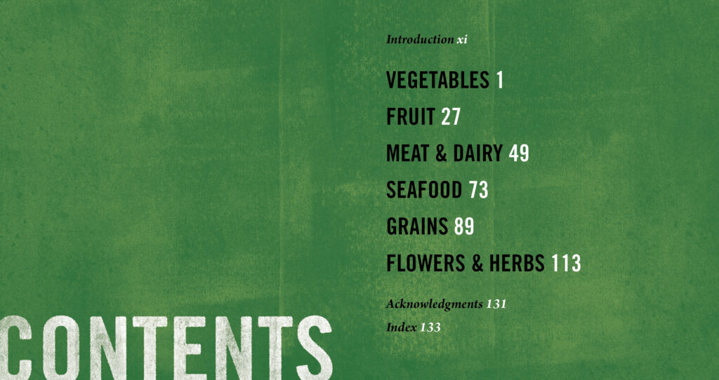 Genuine Skagit Cooking_Table of Contents