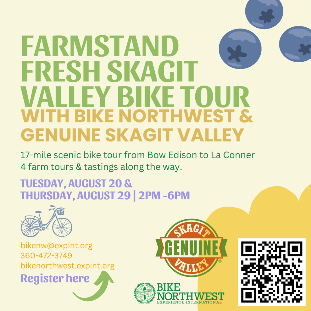 Farmstand Fresh Bike Tour through the Skagit Valley, WA