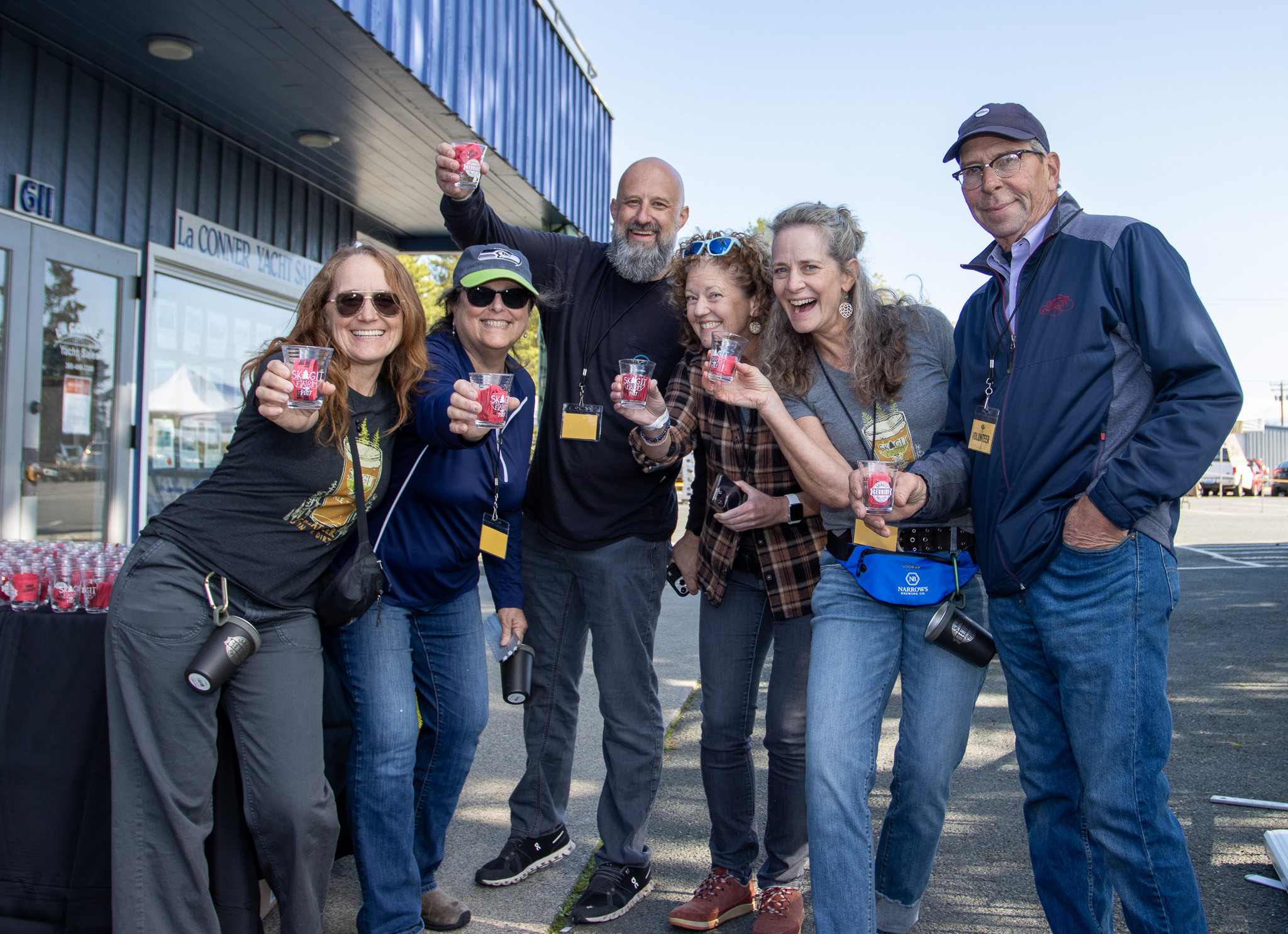 Celebrating at Skagit Farm to Pint FEST 2023