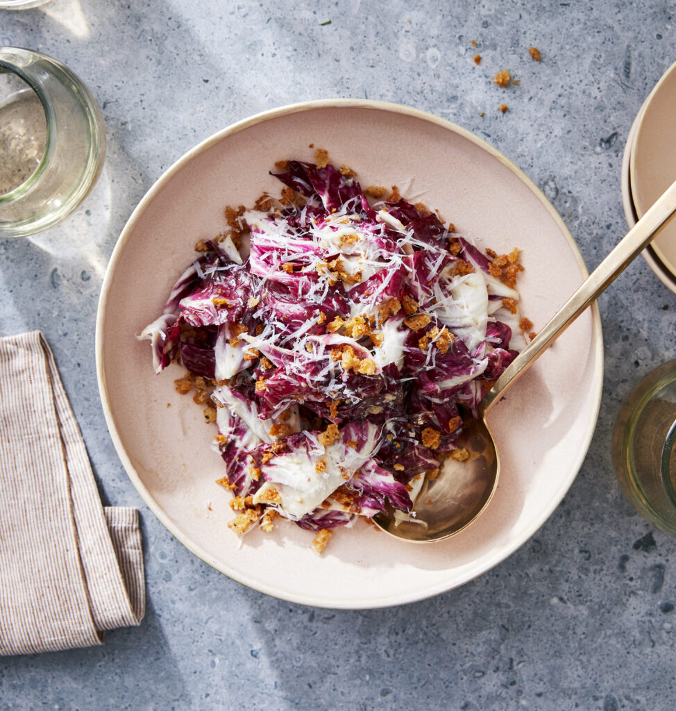 Radicchio from Genuine Skagit Cooking, photo by Charity Burggraaf