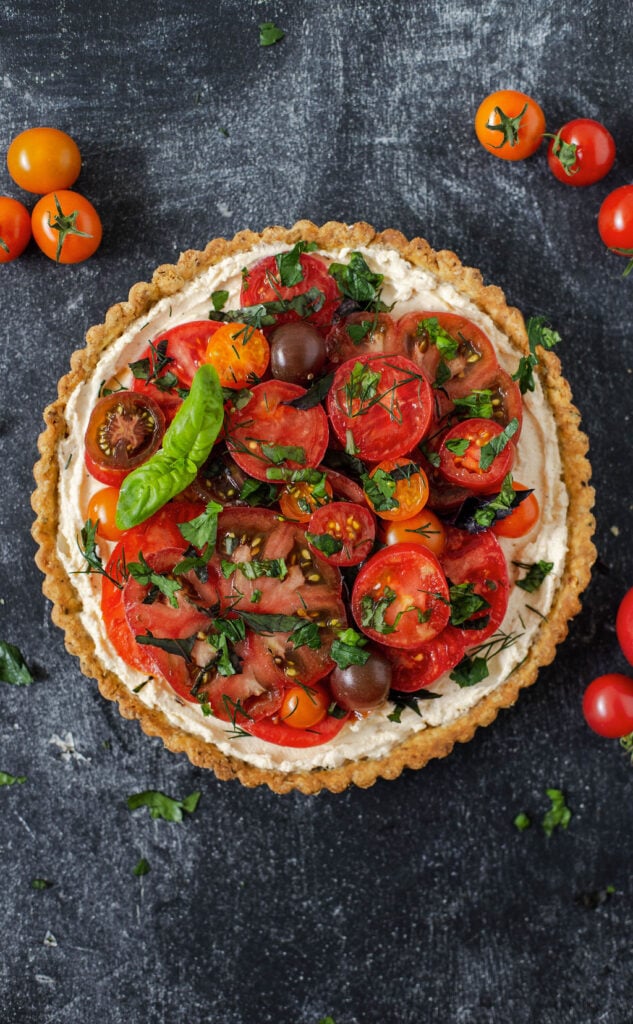Hedlin's Family Farm Nutty Tomato Herb Tart