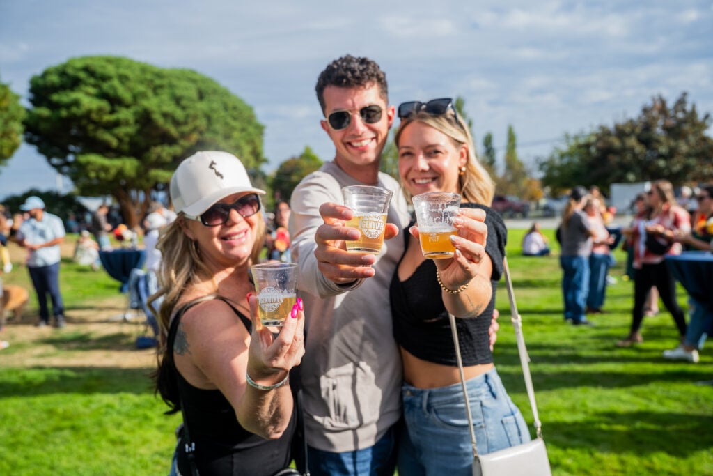 Guests at Genuine Skagit Valley's Skagit Farm to Pint FEST 2025