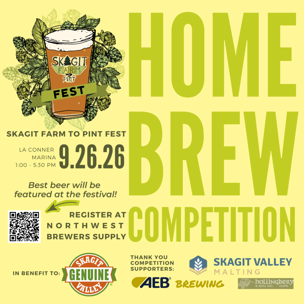 Homebrew Competition for Skagit Farm to Pint FEST 2026
